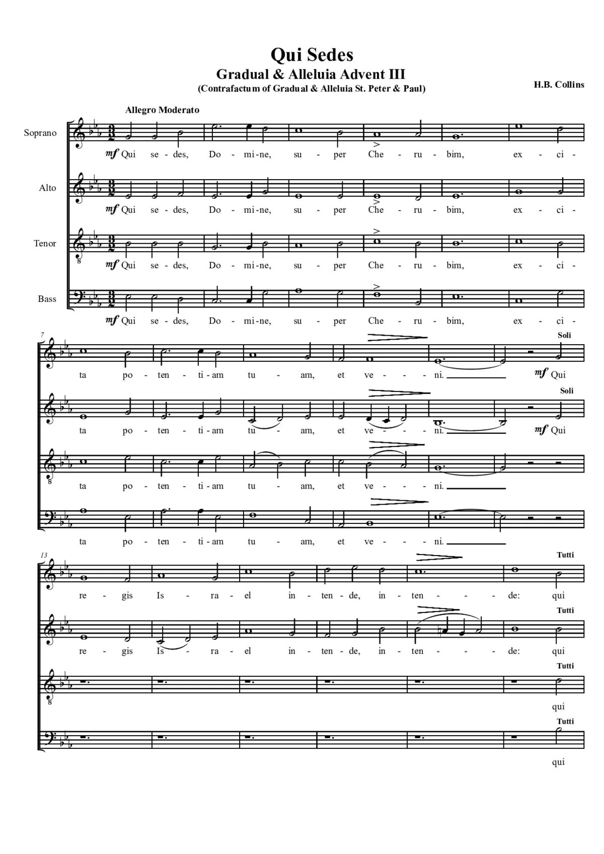 Advent III Gradual & Alleluia - Page 1