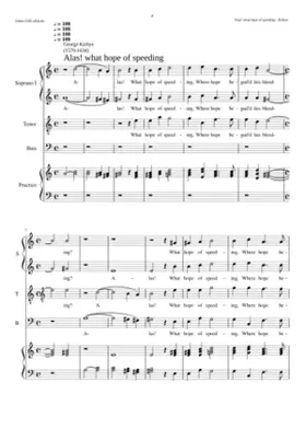 Alas! what hope of speeding