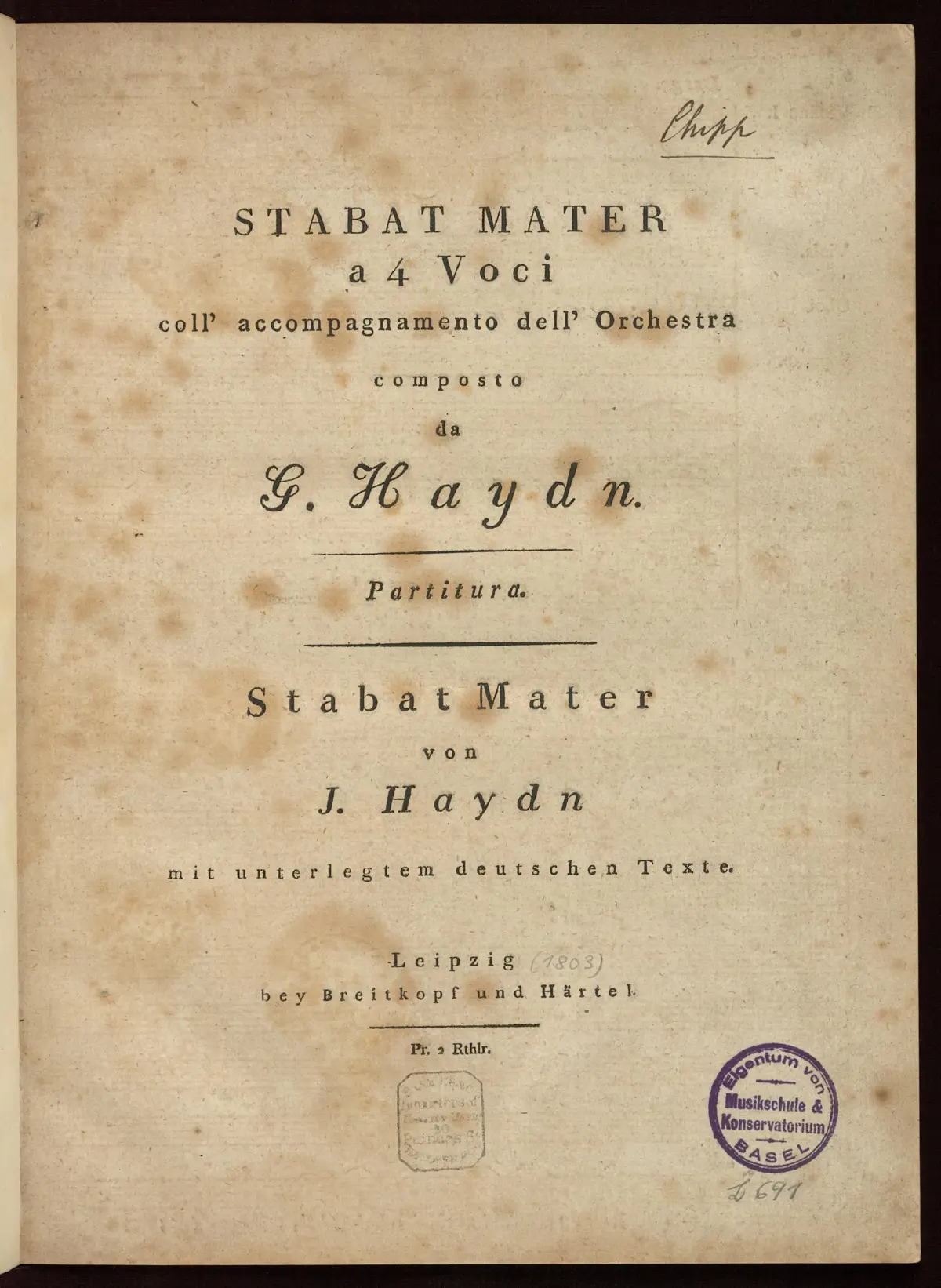 Stabat Mater - Page 1