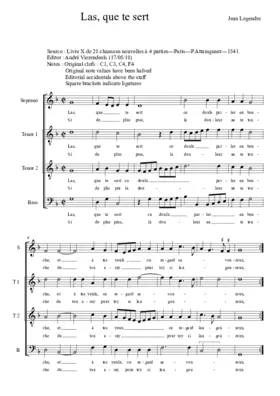 Las, que te sert