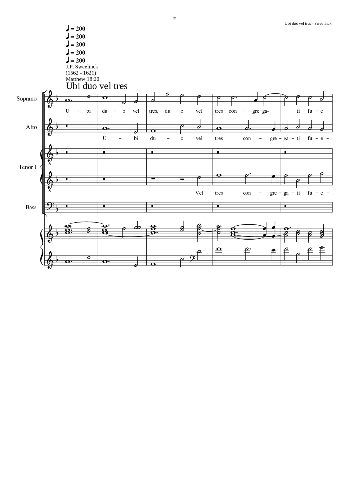 Ubi duo vel tres - Page 1