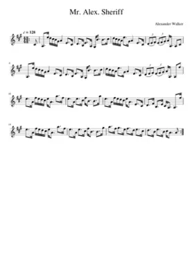 Mr. Alex. Sheriff