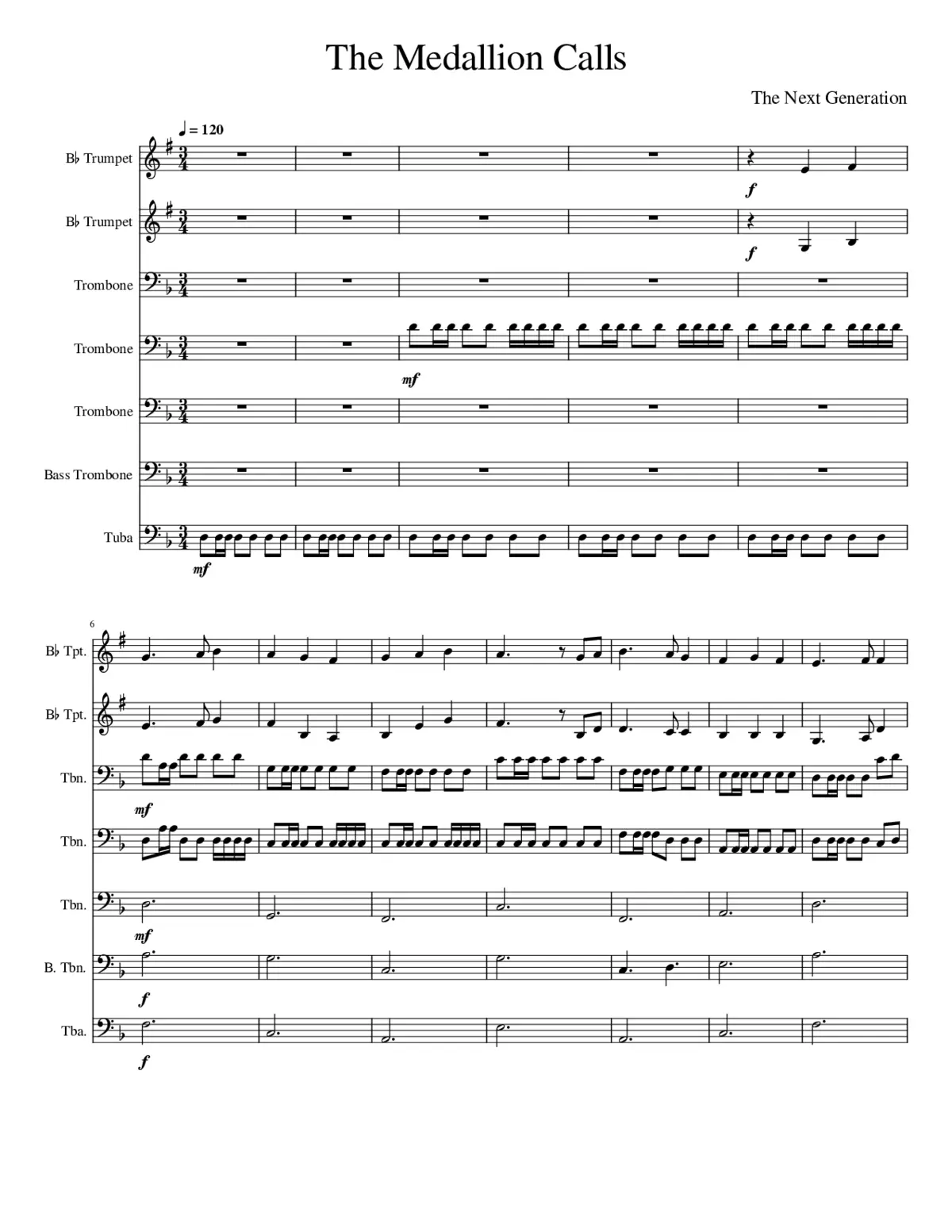 the medallion calls - Page 1