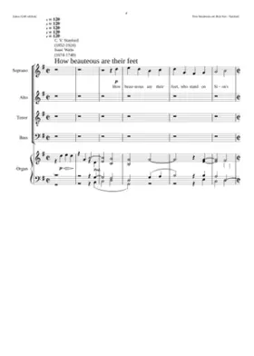 How beauteous are their feet