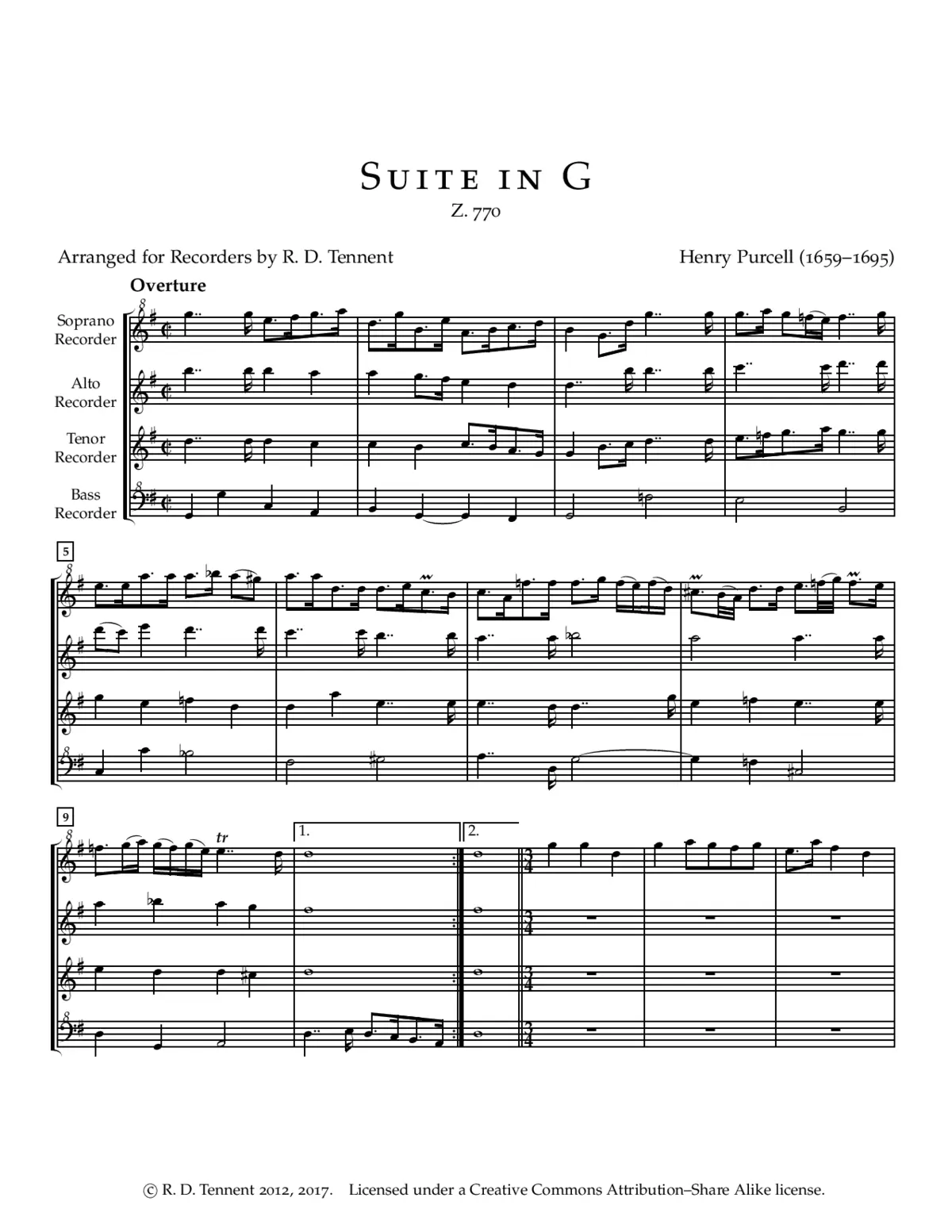 Suite for Strings - Page 1