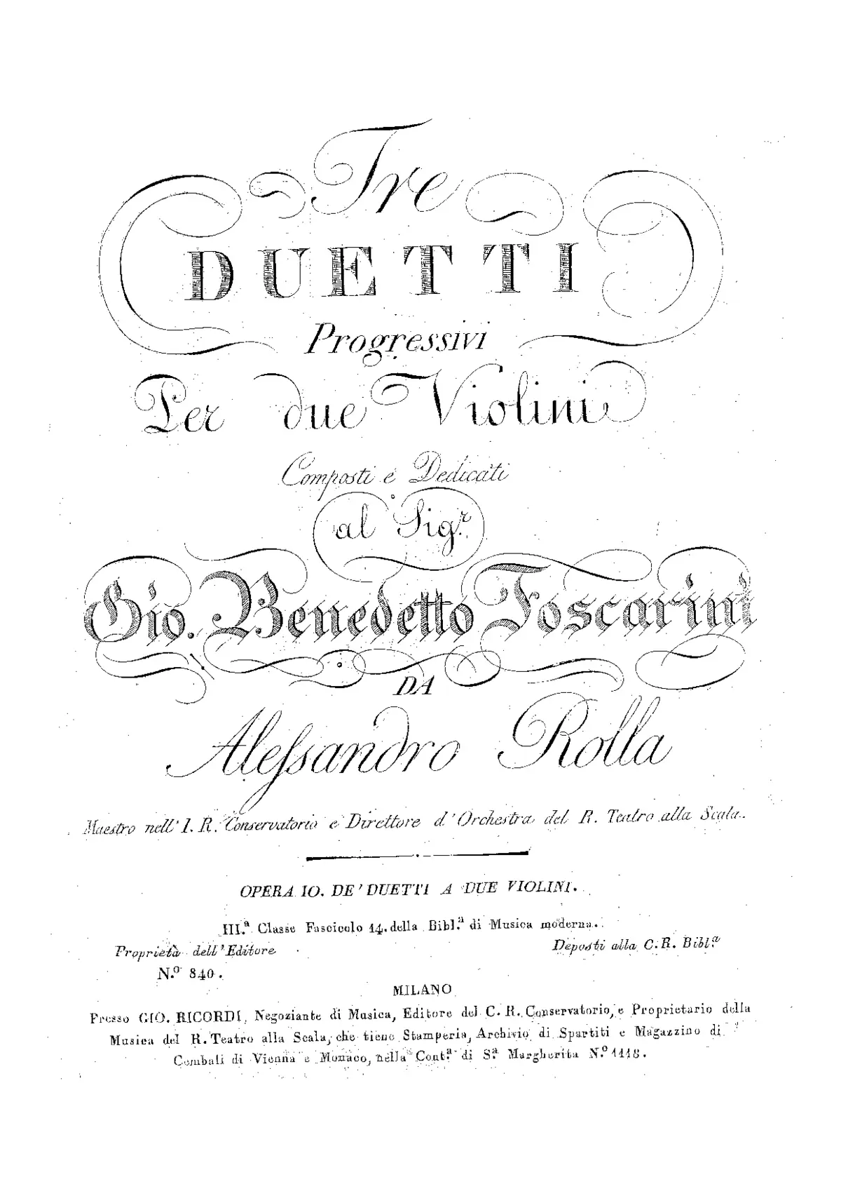 3 Duos for 2 Violins - Page 1