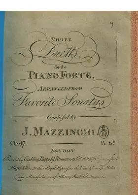 3 Duets for Piano 4-Hands