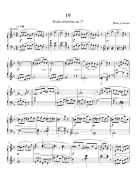 Études enfantines Op.37