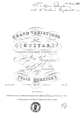 Variations in A major