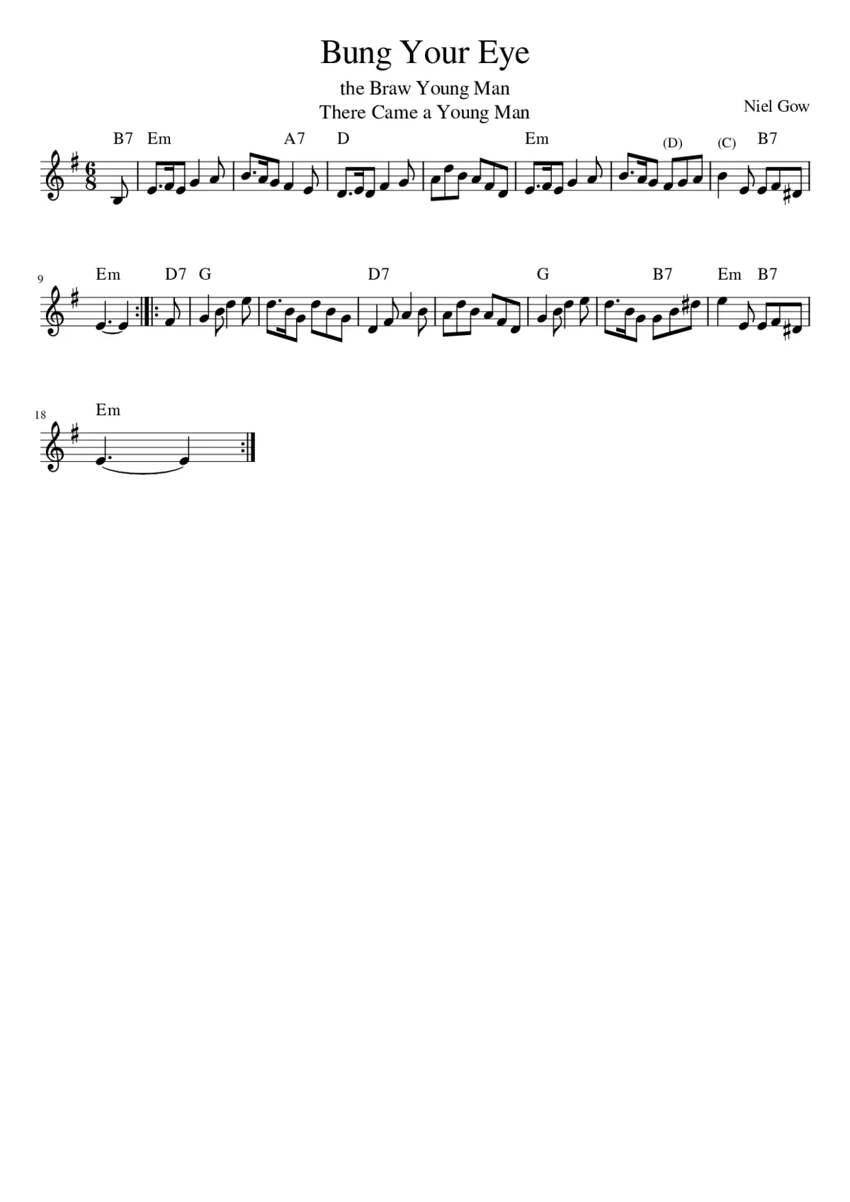 Bung Your Eye - Page 1