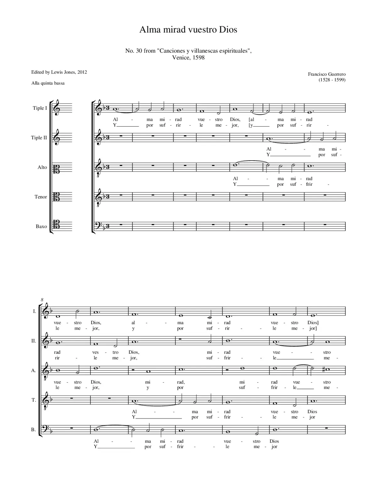 Alma mirad vuestro Dios - Page 1