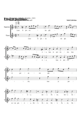 Laus et perennis gloria