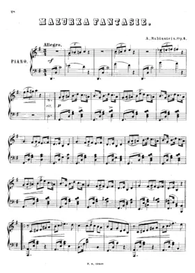 Mazurka-Fantasia, Op.4