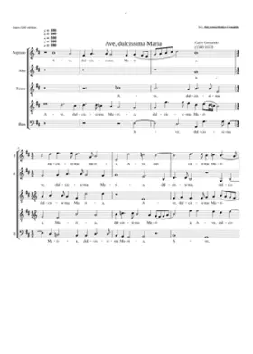 Ave dulcissima Maria