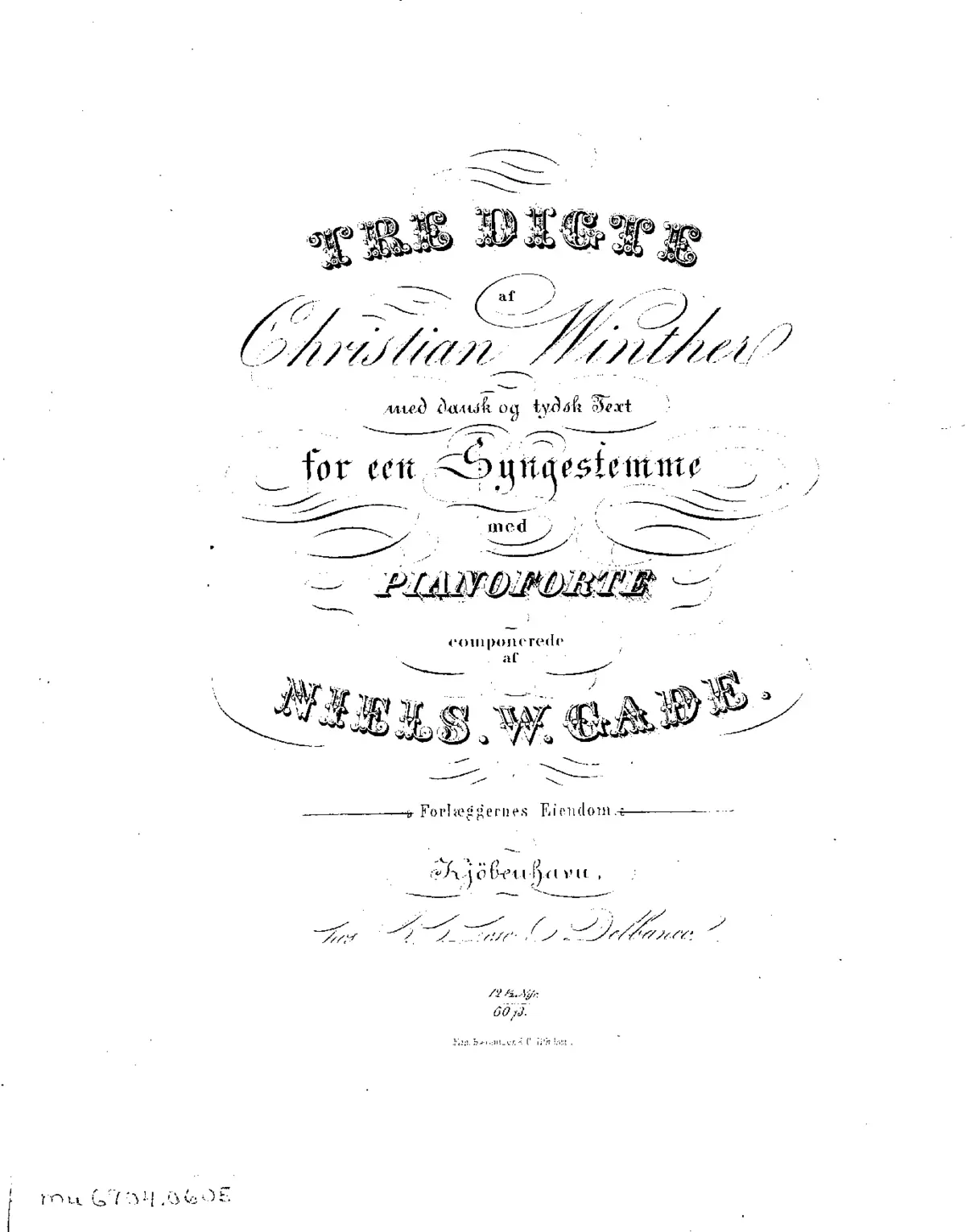 3 Poems of Christian Winther - Page 1