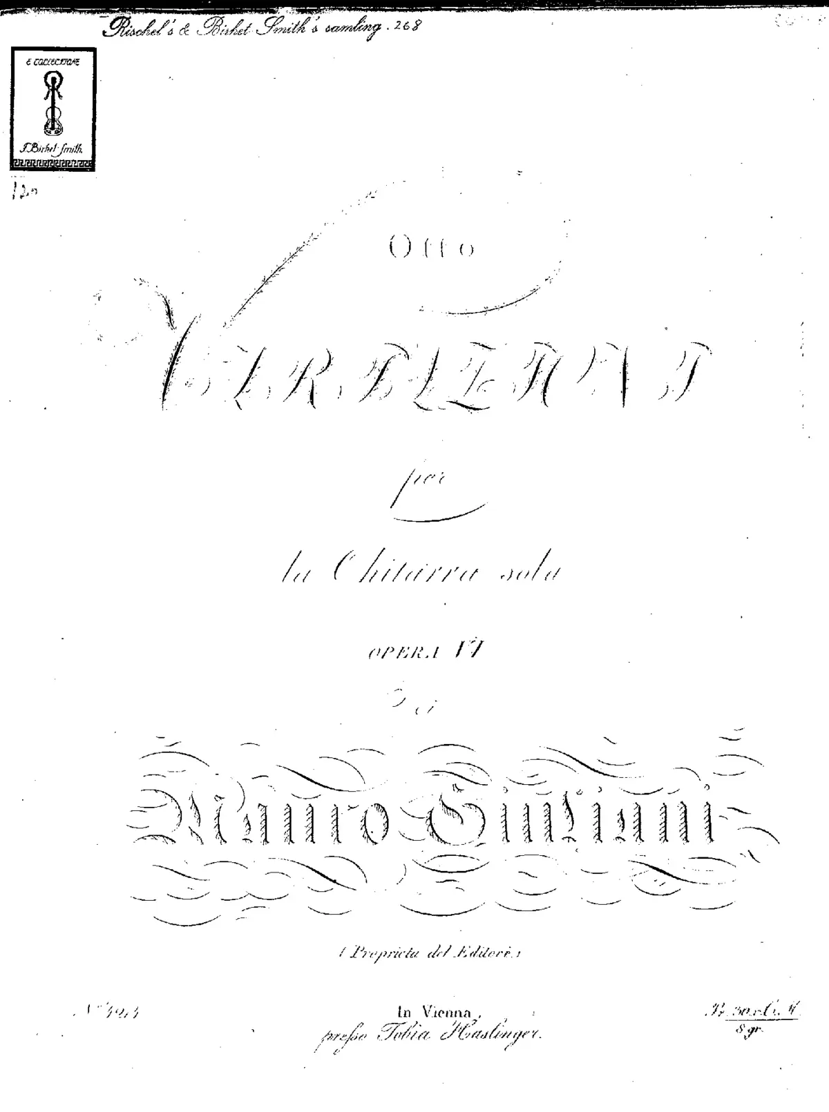 8 Variations, Op.6 - Page 1