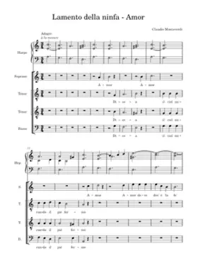 Lamento della ninfa SV 163