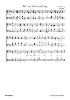 The church has waited long