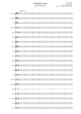 Canon and Gigue in D major P.37