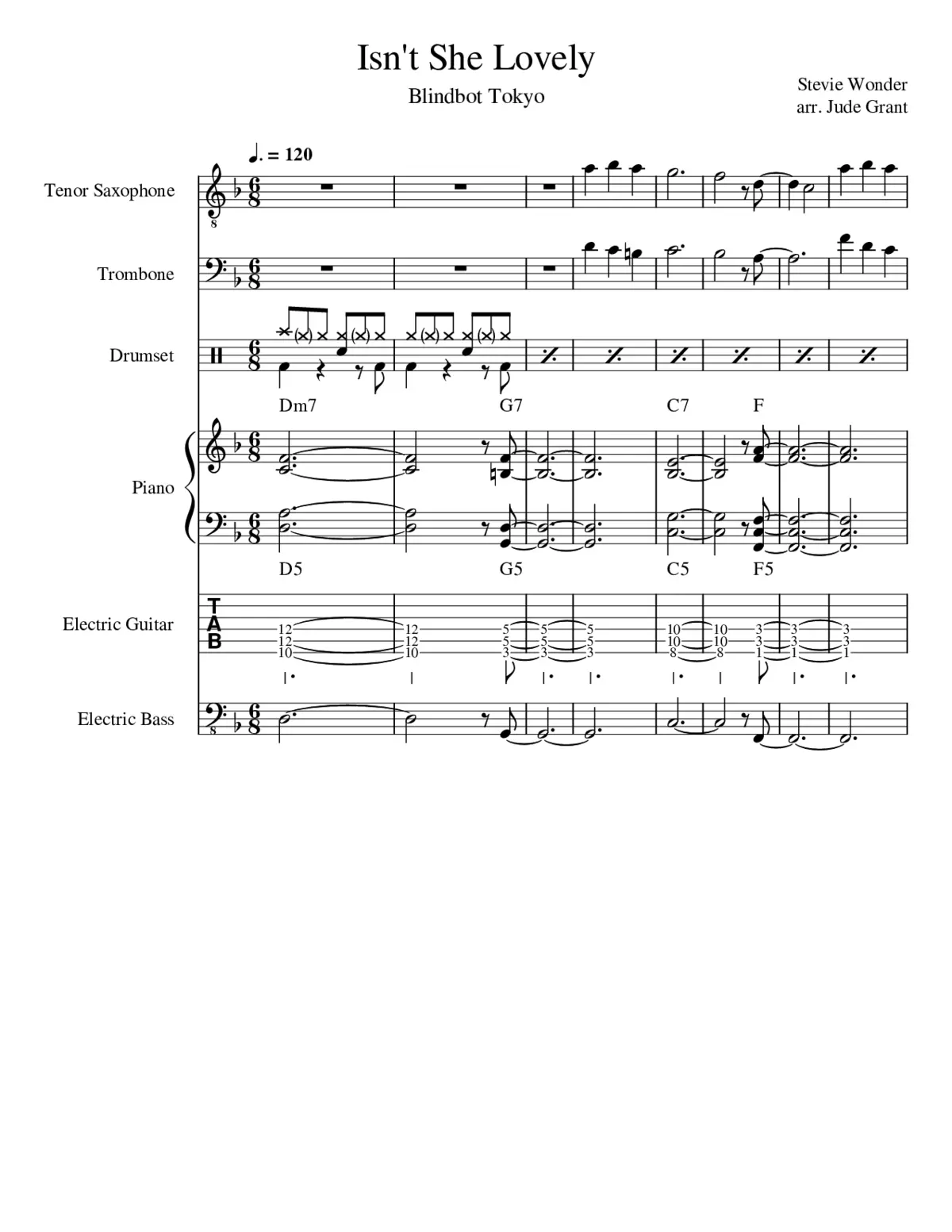 Isn't She Lovely - Page 1