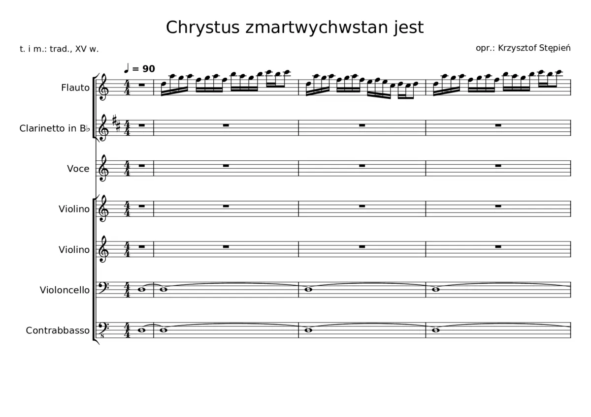 Chrystus zmartwychwstaÅ jest - Page 1