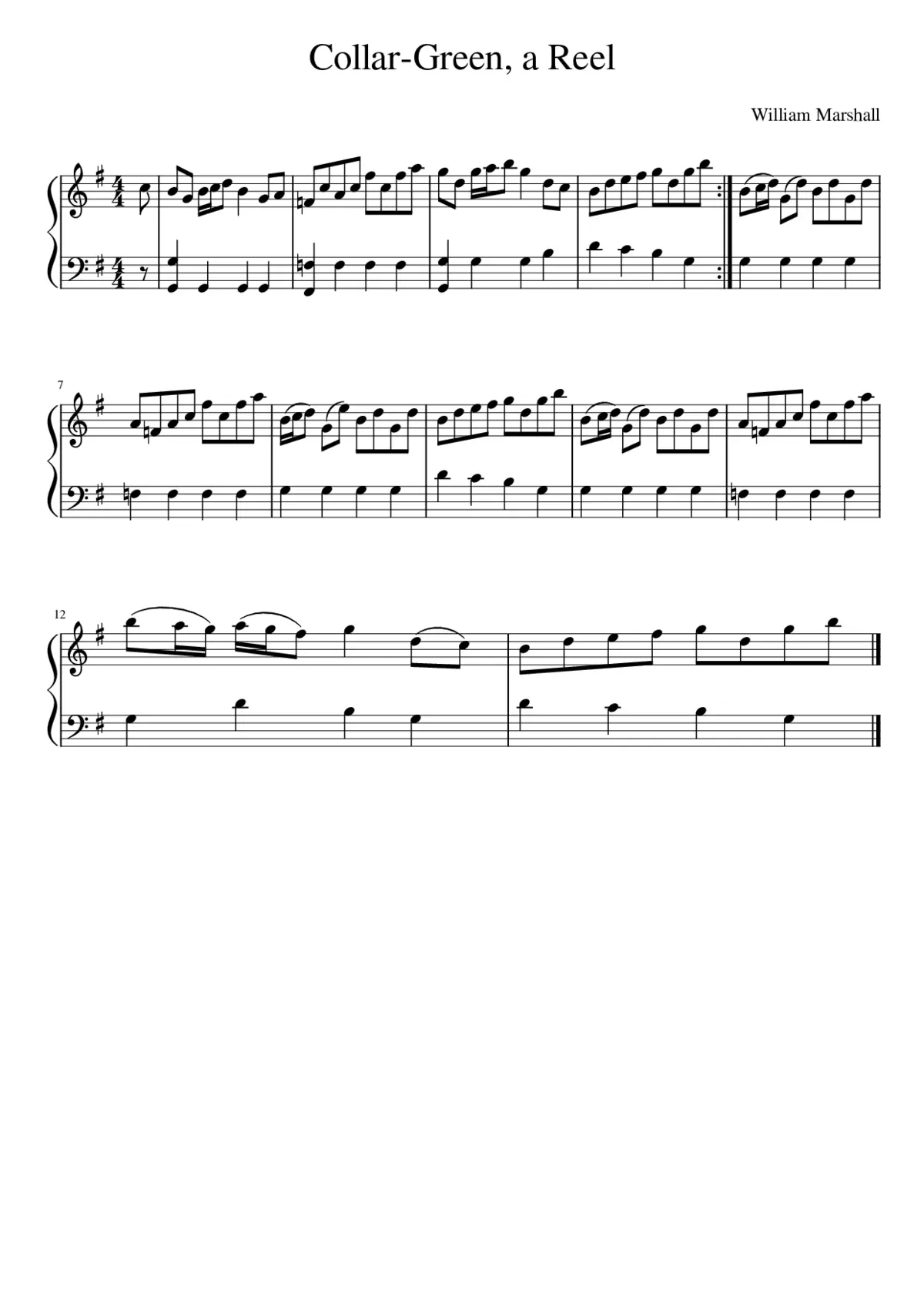 Collar-Green a Reel - Page 1