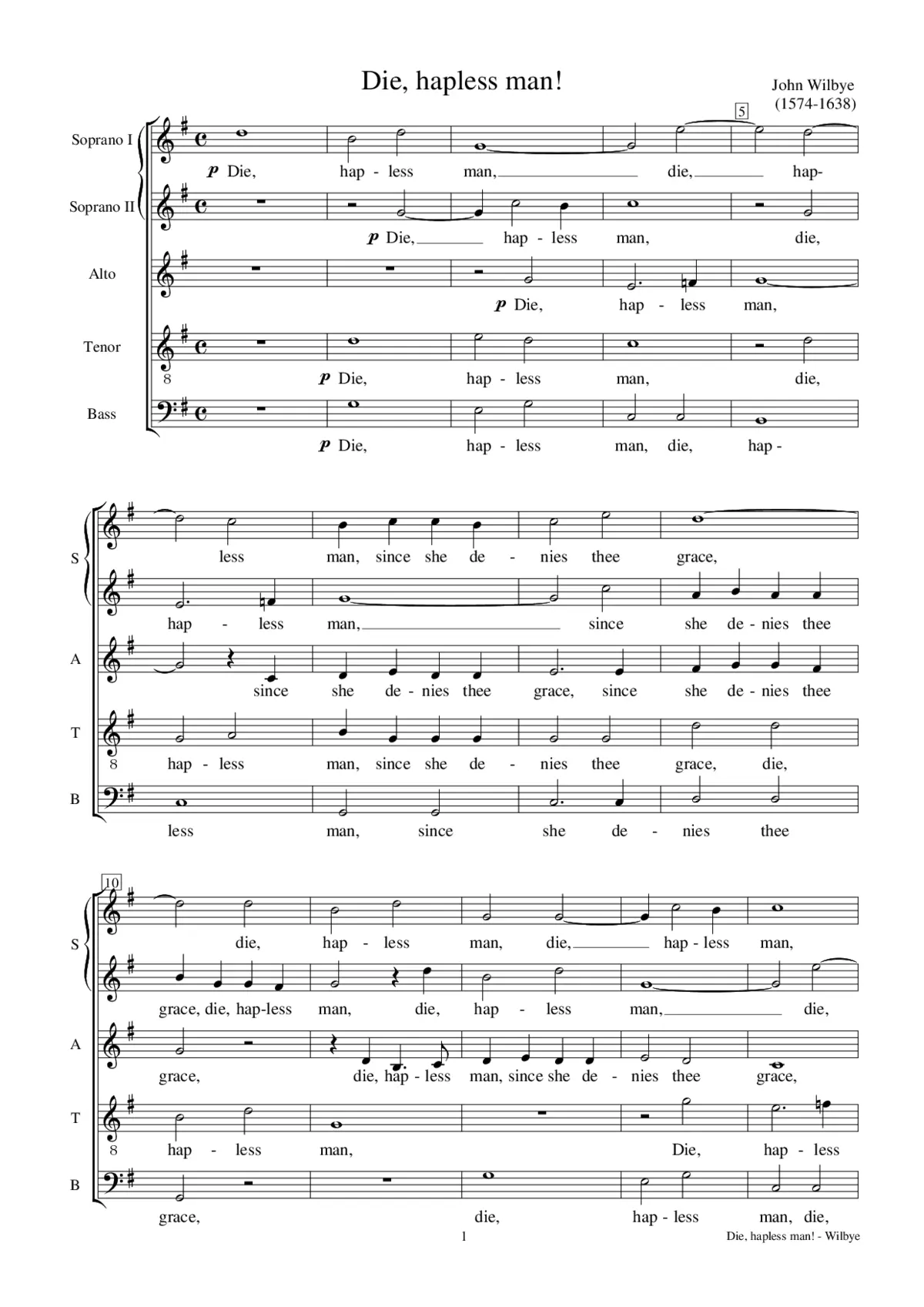 Die, hapless man - Page 1