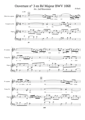 Orchestral Suite No.3 in D major BWV 1068