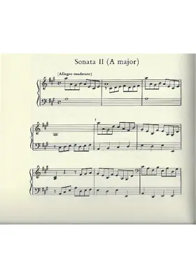 Keyboard Sonata in A major