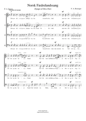 Norsk Fædrelandssang