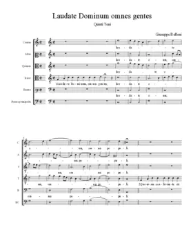 Laudate Dominum omnes gentes