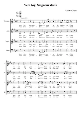 Vers toy Seigneur dous