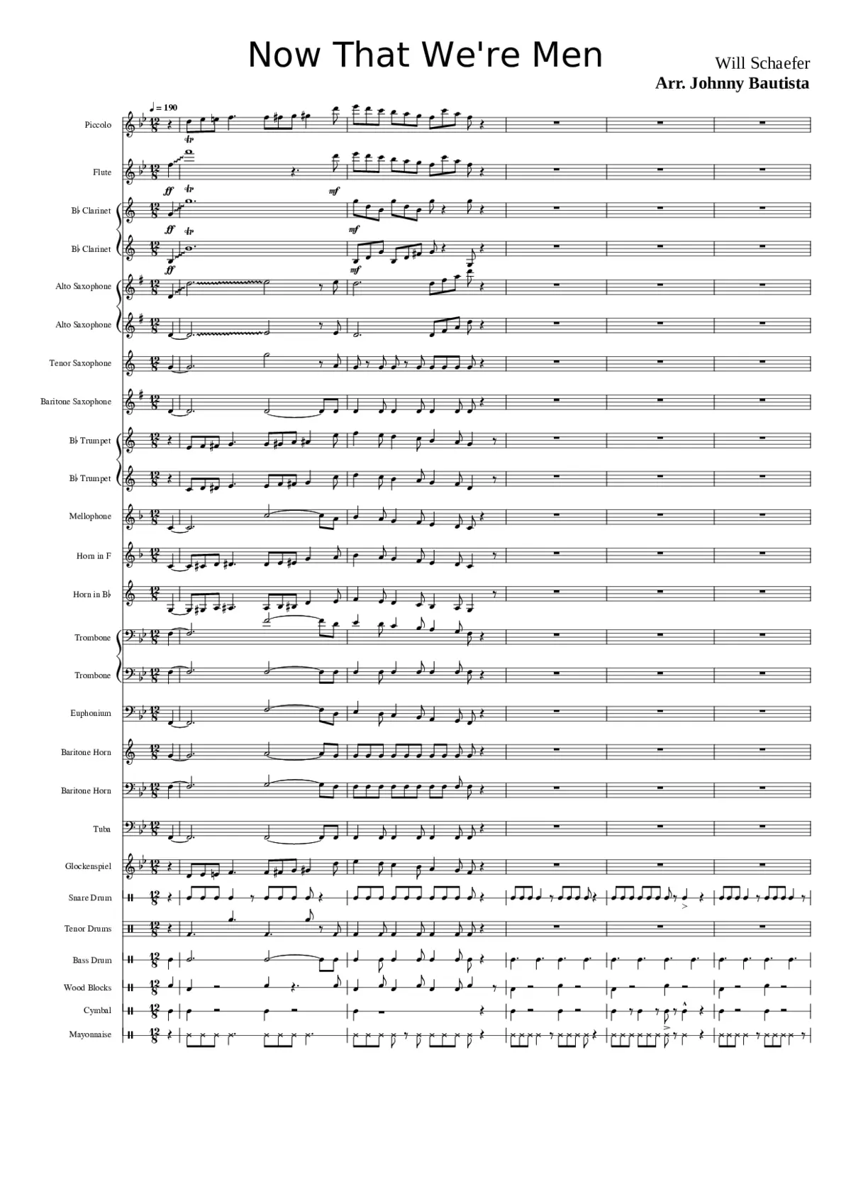 spongebob squarepants - Now That Were Men - Page 1