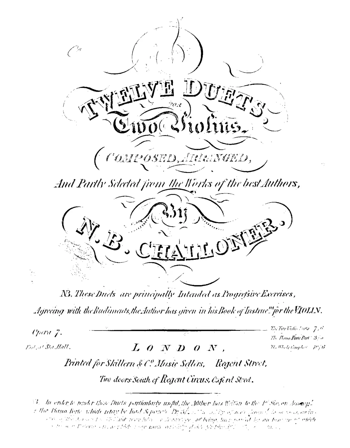 12 Violin Duets - Page 1