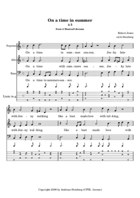 On a time in summer season