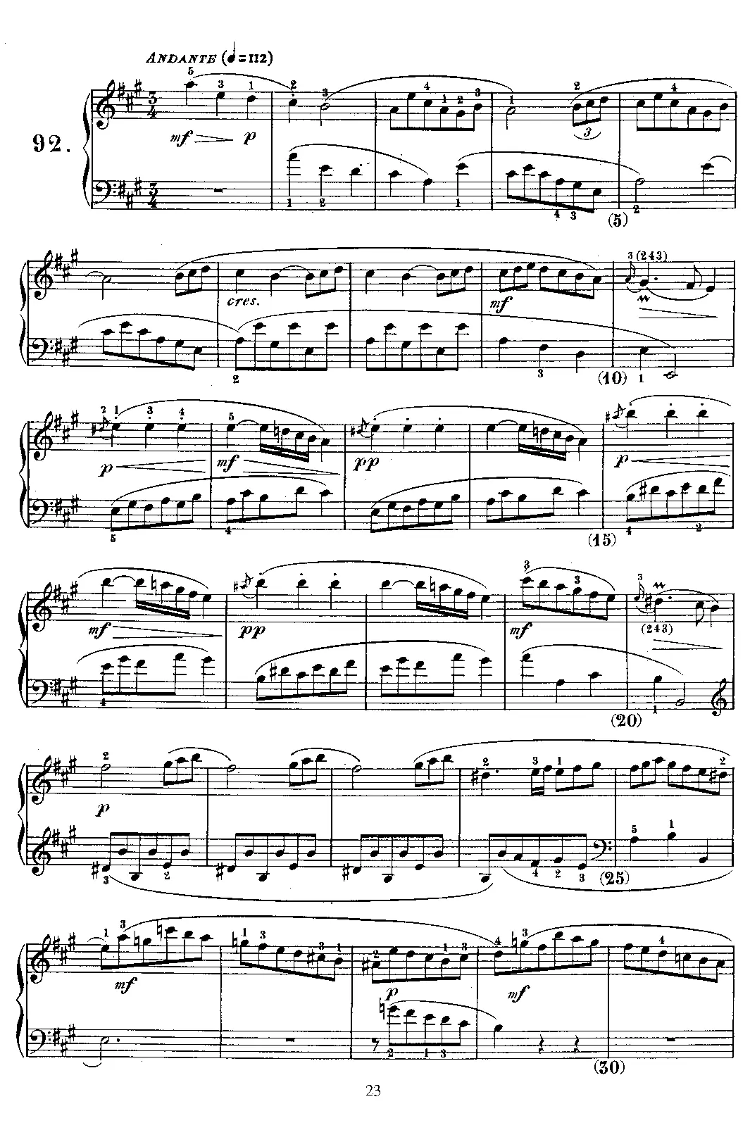 Keyboard Sonata in A major - Page 1