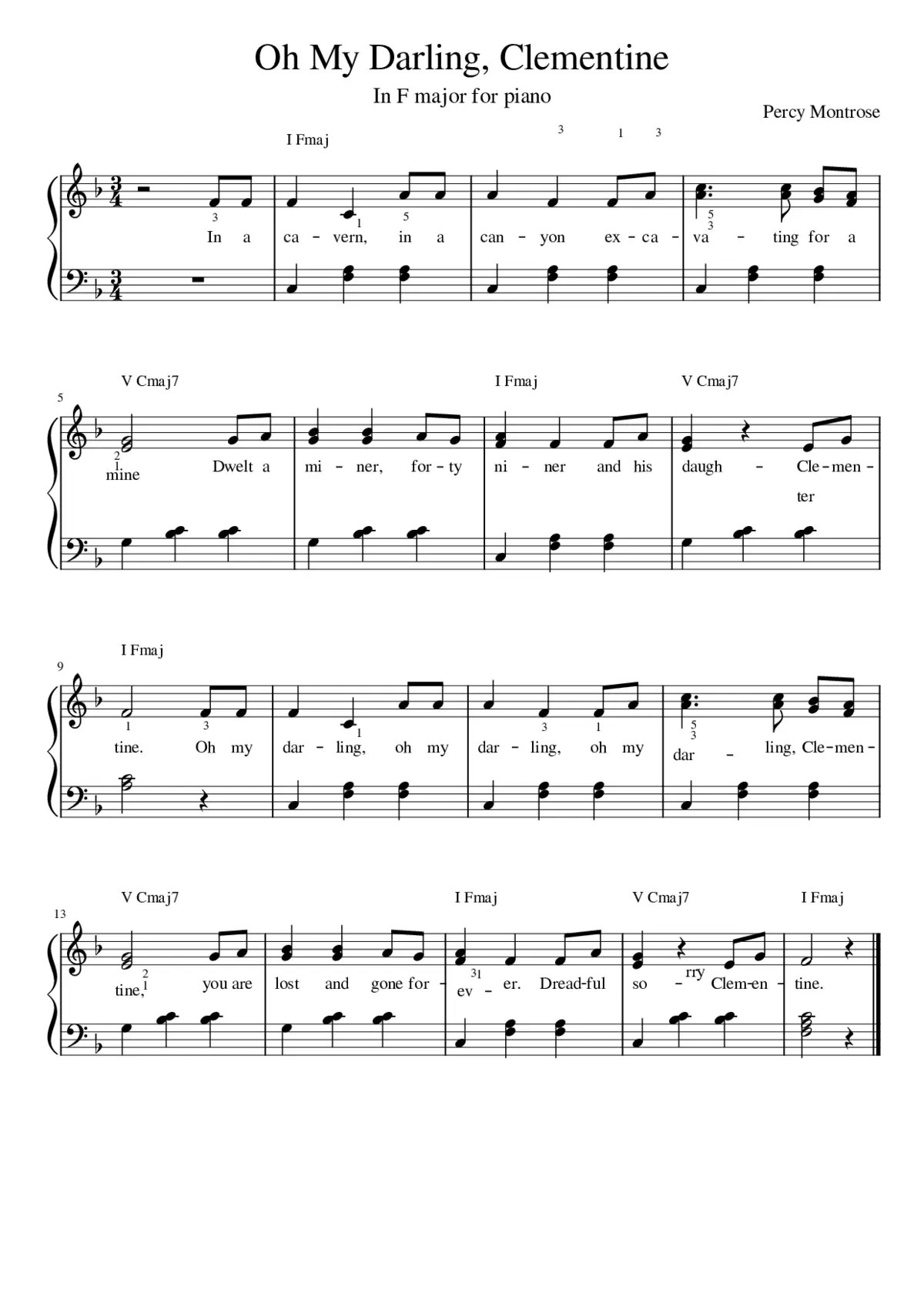 oh my darling clementine - Page 1