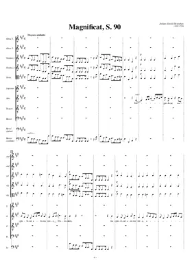 Magnificat in A, S. 90