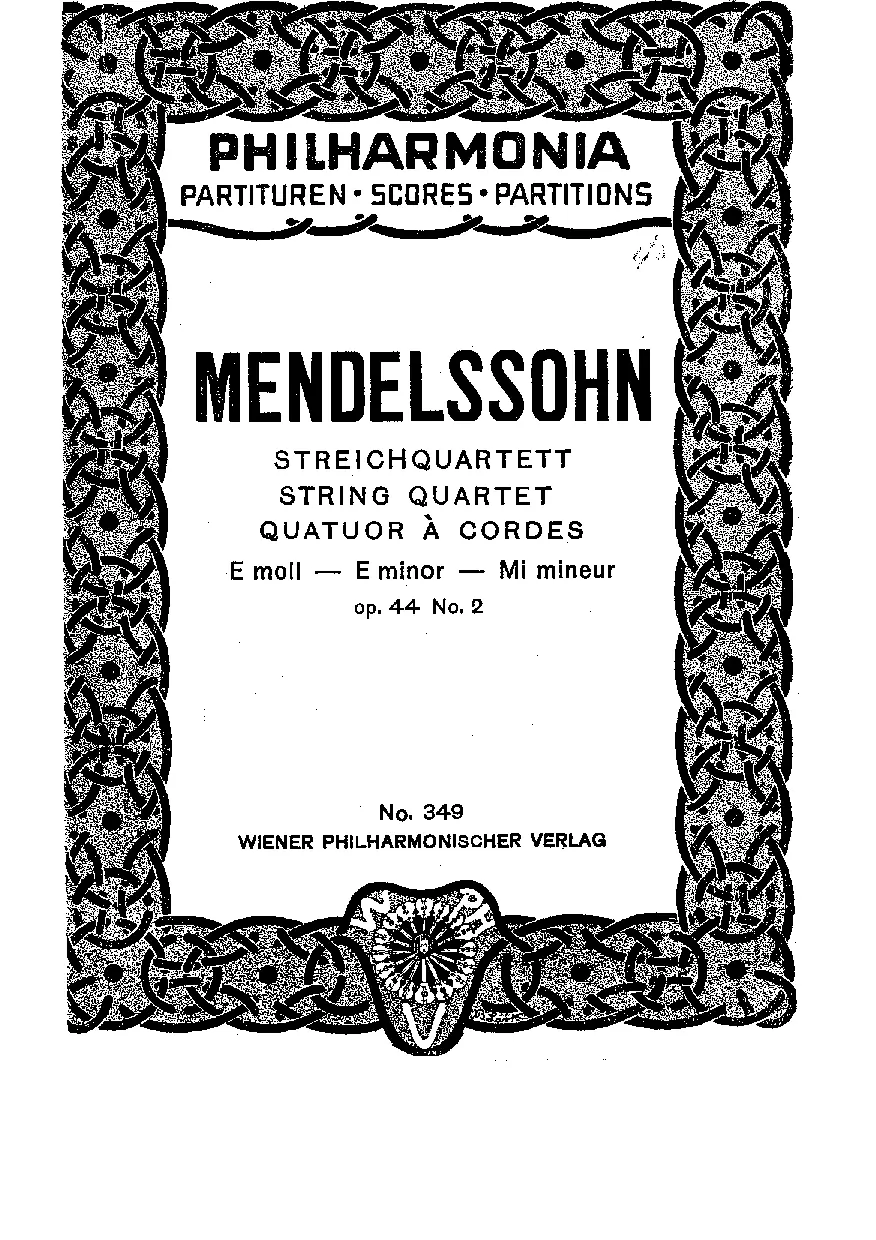 String Quartet No.4 - Page 1
