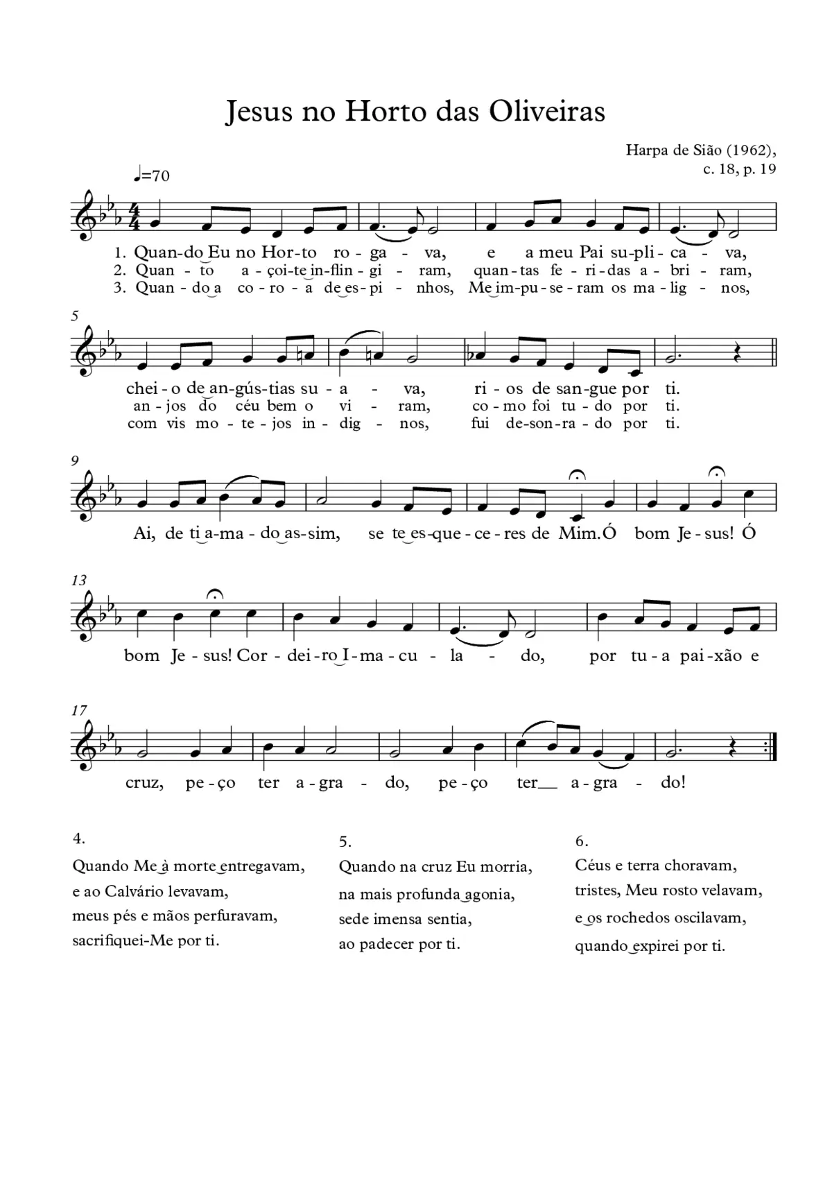 Jesus no Horto das Oliveiras - Page 1