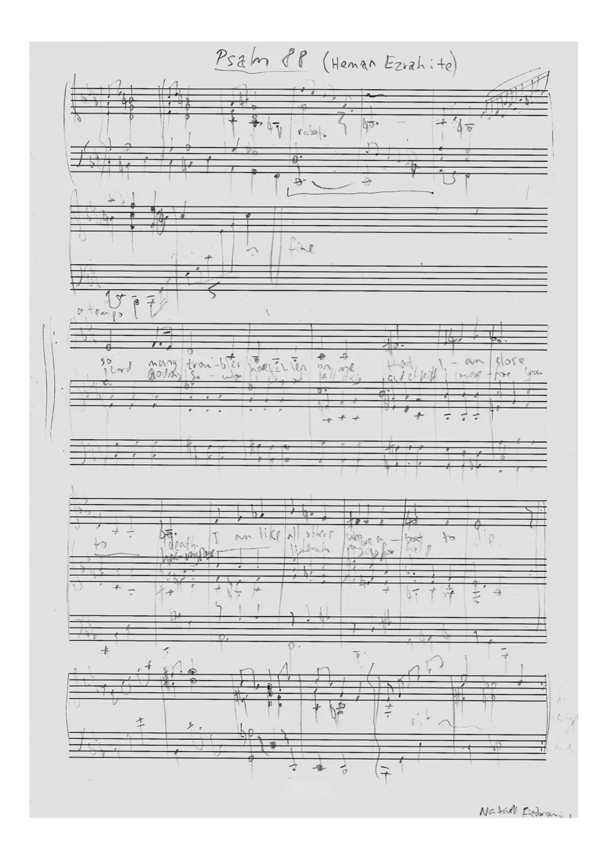 150 Psalms - Page 1