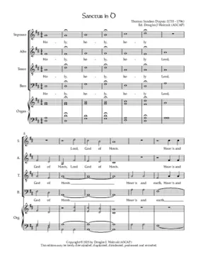 Sanctus in D
