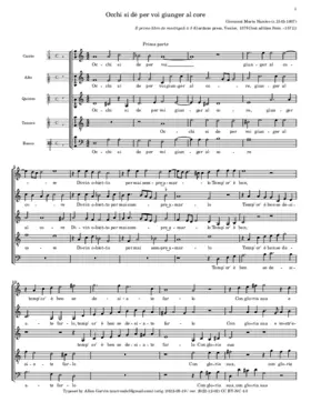 Occhi si dè per voi giunger al core