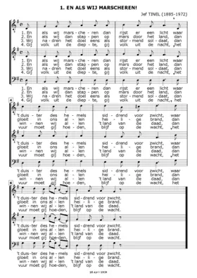 Two songs for male choir