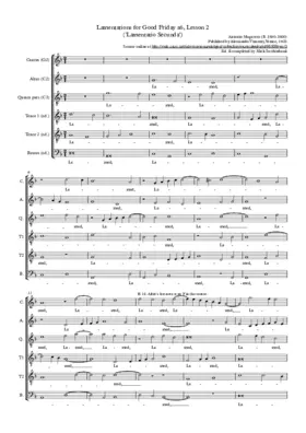 Lamentations for Good Friday, Lesson Two