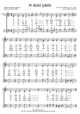 In dulci jubilo II
