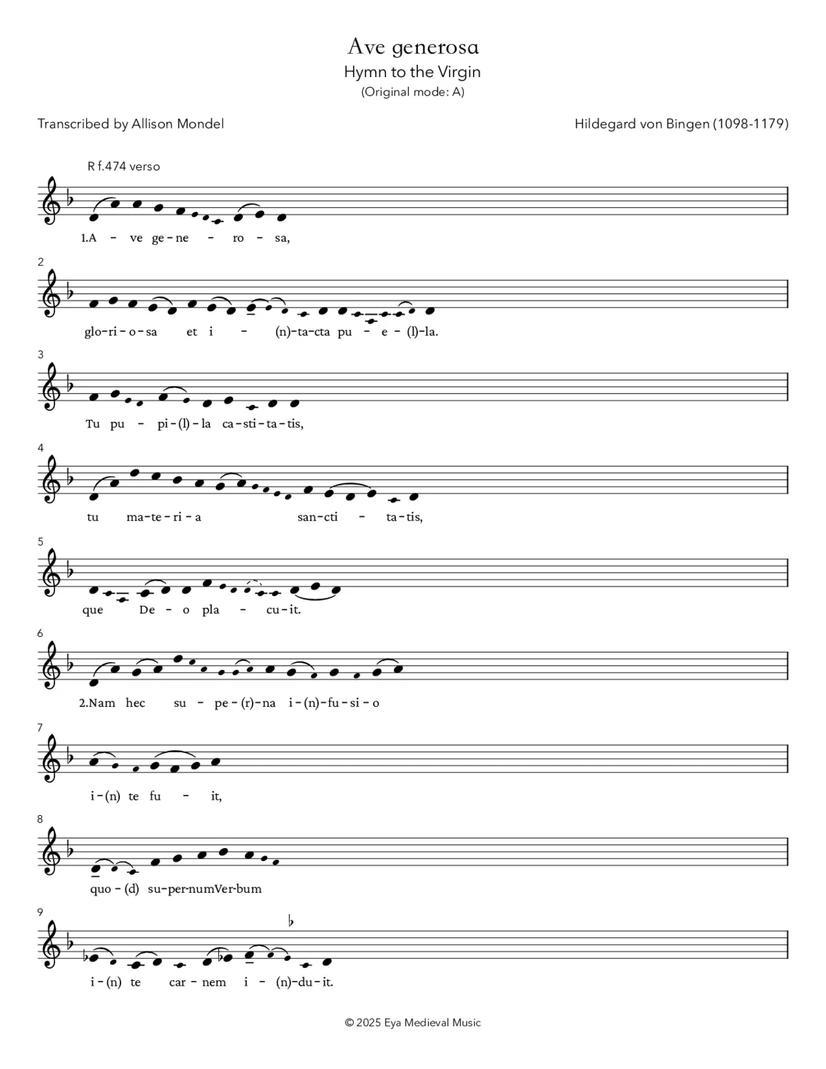 Ave generosa - Page 1