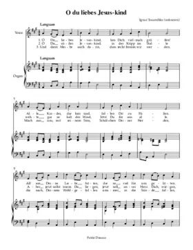 O du liebes Jesus-kind
