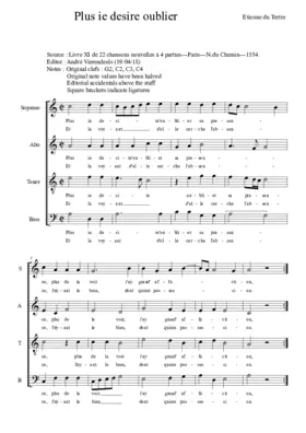 Plus ie desire oublier