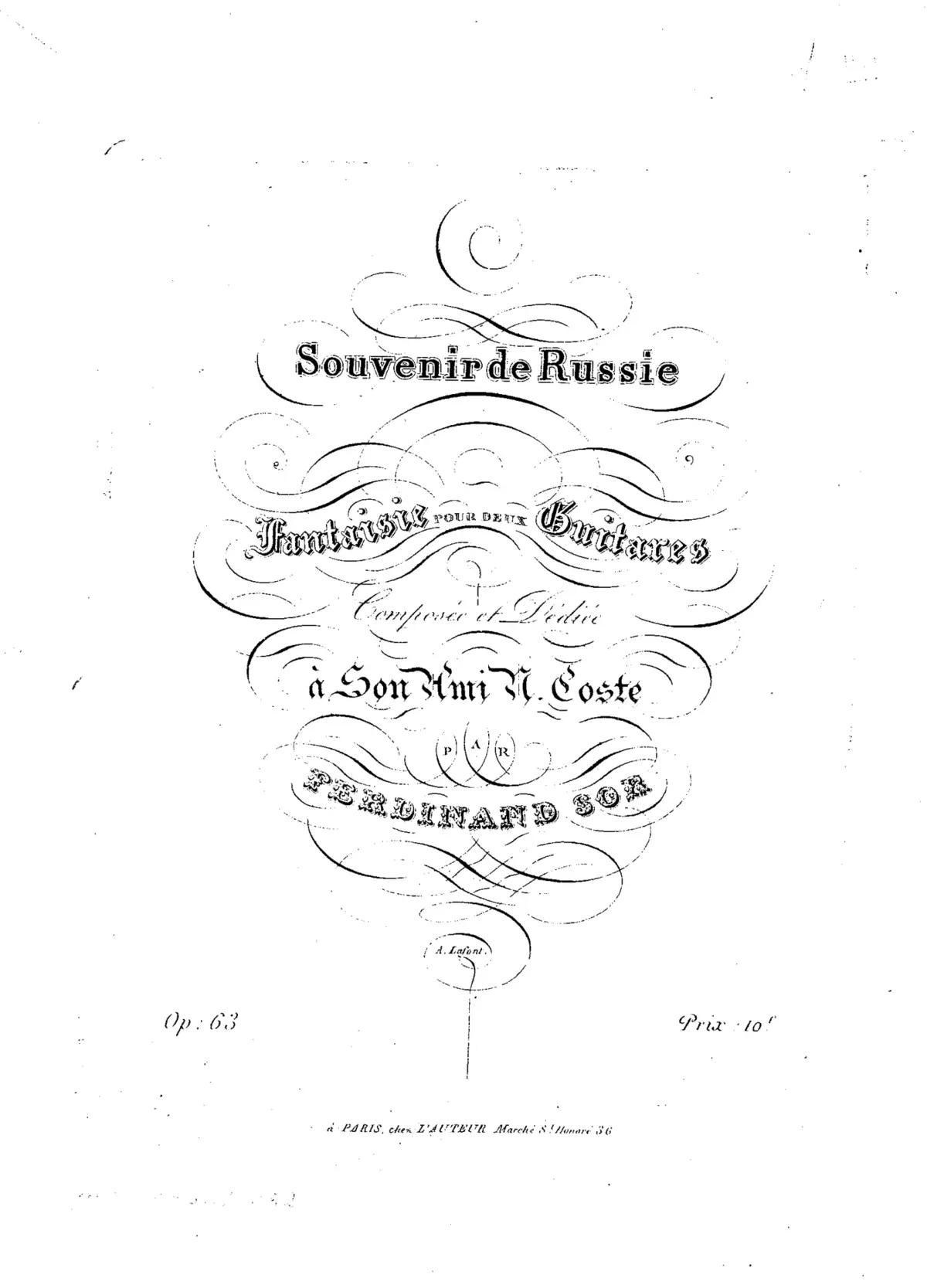Souvenir de Russie - Page 1